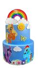 Bolo Fake My Little Pony Azul