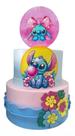Bolo fake stitch doces
