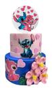 Bolo Fake Stitch e Angel