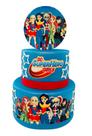 Bolo Fake Super Hero Girls Bolo Fake Super Hero Girls