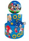 Bolo Fake Turma do Sonic