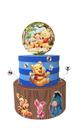 Bolo fake ursinho pooh baby