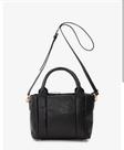 Bolsa 100% Couro Preta