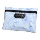 Bolsa à prova de cheiro FIREDOG com fechadura combinada, 6x9 polegadas, roxa