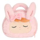 Bolsa Alça De Mão Plush Coelha Rosa - Metoo