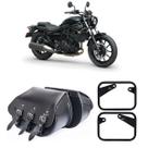 Bolsa Alforge Lateral Custom 32 Litros + Afastador Kawasaki Eliminator 500 Par Bolsa Alforge Lateral Custom 32 Litros + Afastador Kawasaki Eliminator 500 Par
