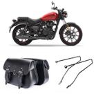 Bolsa Alforge Lateral Moto Custom 18 Litros + Afastador Royal Enfield Meteor 350