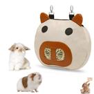 Bolsa alimentadora de feno Zhilishu Rabbit para cobaia Bunny Brown