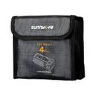 Bolsa Antichamas para 3 Baterias de Drone DJI Mavic 4 Pro