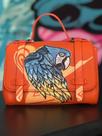 Bolsa Arte Casual Bolsa Arara Azul by Renatoo Bolsa Arte Casual Bolsa Arara Azul by Renatoo