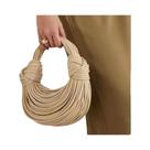 Bolsa Artesanal de Luxo para Mulheres - Ouro e Prata - Design Exclusivo
