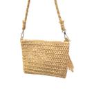 Bolsa Artesanal Lateral Transversal Casual Praia Cor:Bege Bolsa Artesanal Lateral Transversal Casual Praia Cor:Bege