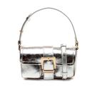 Bolsa Arya Couro Prata Cecconello C2905-10