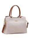 Bolsa Atemporal Chenson - Nude - Alça Mão Elegante Original Bolsa Atemporal Chenson - Nude - Alça Mão Elegante Original