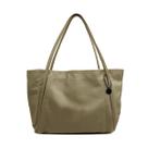 Bolsa bag shopping grande de couro pistache Ayla