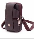 Bolsa Bag Transversal Masculina Couro Pochete Porta Celular Adicionar aos favoritos