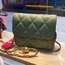Bolsa Bag Verde com Corrente