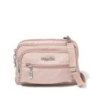 Bolsa Baggallini Triple Zip Woodrose com Alça Ajustável Bolsa Baggallini Triple Zip Woodrose com Alça Ajustável
