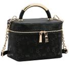 Bolsa Baú Chenson Pequena Festa Corrente Mão e Ombro 3485446 Cor:Preto