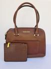 Bolsa Baú Grande mais Porta Moeda Feminina Casual