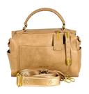 Bolsa Baú Média Lisa em material ecológico com 7 Bolsos