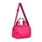 Bolsa Bau Transversal Corrente Pink M Feminina Rebecca Bonbon