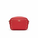 Bolsa Beira Rio Transversal Vermelha Estilo Moderno -