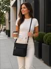Bolsa Bella Paulla Transversal Moderna Feminina com Bolsos e Acabamento Premium