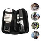 Bolsa Bike Ferramenta Reparo Pneu Bomba Selim Remendo