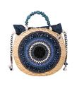 Bolsa bordada em palha bag mandala exclusiva theron oficial Bolsa bordada em palha bag mandala exclusiva theron oficial