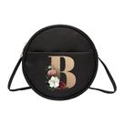 Bolsa C/ Letra Nome Pequena Redonda Nylon Tactel Impermeável Bolsa C/ Letra Nome Pequena Redonda Nylon Tactel Impermeável