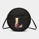 Bolsa C/ Letra Nome Pequena Redonda Nylon Tactel Impermeável Bolsa C/ Letra Nome Pequena Redonda Nylon Tactel Impermeável