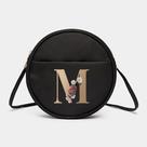 Bolsa C/ Letra Nome Pequena Redonda Nylon Tactel Impermeável Bolsa C/ Letra Nome Pequena Redonda Nylon Tactel Impermeável