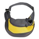 Bolsa Canguru AB Mídia para Pets Pequeno Porte Poliéster Amarelo