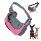 Bolsa Canguru Cachorro Gato Cao Pet Mochila Carregador Animal de Estimaçao Pequeno Porte Ombro Costas Lazer Caminhada Passeio Viagem Transporte Seguro