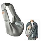 Bolsa Canguru Transporte Gato Cao Pet Animal Malha Respiravel Tira de Ombro Tecido Resistente Confortavel