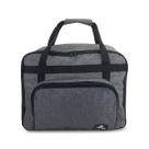 Bolsa capa Mala Transporte Maquina Costura Portátil Caseira - Cinza claro Mescla