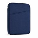 Bolsa Capa Protetora Universal para Tablet 11 a 14 Polegadas em Lona Impermeável Porta Documentos A4 com Bolsos Cor:Az