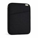 Bolsa Capa Protetora Universal para Tablet 11 a 14 Polegadas em Lona Impermeável Porta Documentos A4 com Bolsos Cor:Pr