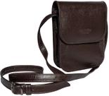 Bolsa Capanga Transversal Carteiro Masculina de Couro