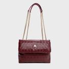 Bolsa Carrano Danielle Slouder Maxi Icon Grande Couro Mahogany - 800831