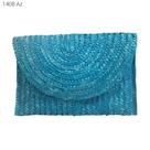 Bolsa Carteira Clutch de Mão em Palha / Ráfia 1408