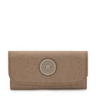 Bolsa Carteira Kipling Money Land Dotted D Beige