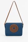 Bolsa Carteiro de Couro Mandala