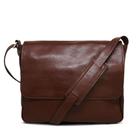 Bolsa Carteiro de Couro Renné Pinhão