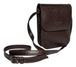 Bolsa Carteiro Masculina Couro Pequena Transversal