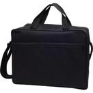 Bolsa Carteiro NYLON Preta com ALÇA 37X25X9CM
