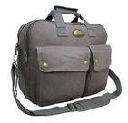 Bolsa Carteiro Pasta Tiracolo Masculino Fem Lona Couro Sint