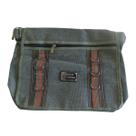 Bolsa Carteiro transversal Tiracolo Pasta Masculina De Lona