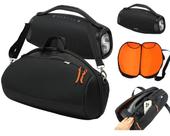 Bolsa Case Capa Compatível Sabala Dr 909 Boombox 3 Bolso Alça Transporte Aveludado Macio